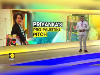 India: Priyanka Gandhi Shows Solidarity With Palestine