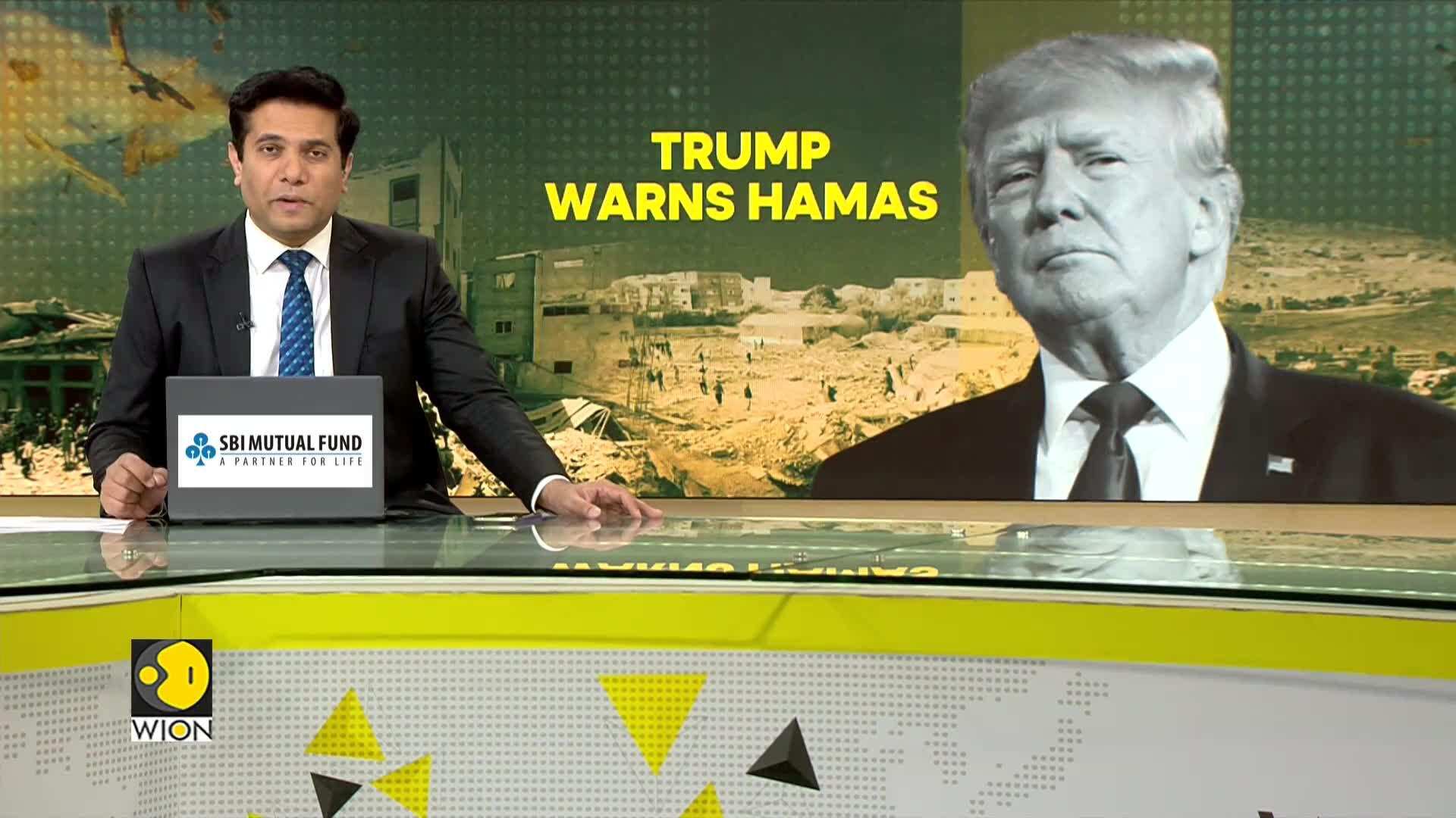 US News: Donald Trump Warns Hamas To Release Hostages Soon - WION ...