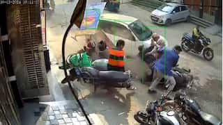 Video: 17-year-old rams car into pedestrians in Delhi's Adarsh Nagar, four injured