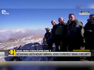 Netanyahu Visits Mount Hermon, Vows to Protect Israel's Security | WION Speed News