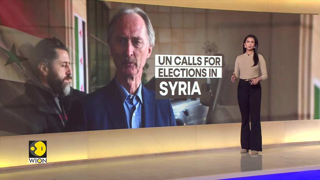 UN's Syria Envoy Calls For 'Free And Fair Elections' After Transition In Syria