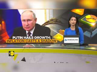 Putin Predicts 4% Growth for Russia, Admits Inflation Concerns