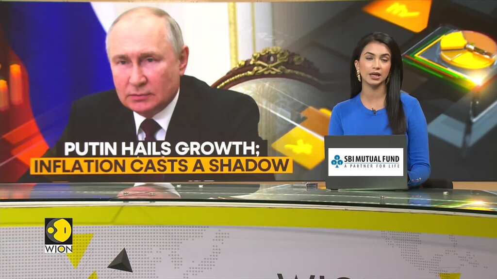 Putin Predicts 4% Growth for Russia, Admits Inflation Concerns