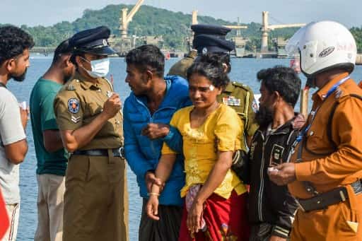 Sri Lanka Navy rescues boat of 100 Rohingya refugees