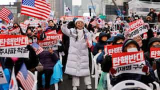 Thousands rally in South Korea, protesting against President Yoon's impeachment, blame rigged elections