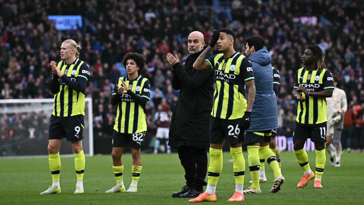 Premier League: Manchester City's poor run hits new low as Aston Villa register 2-1 win at Villa Park