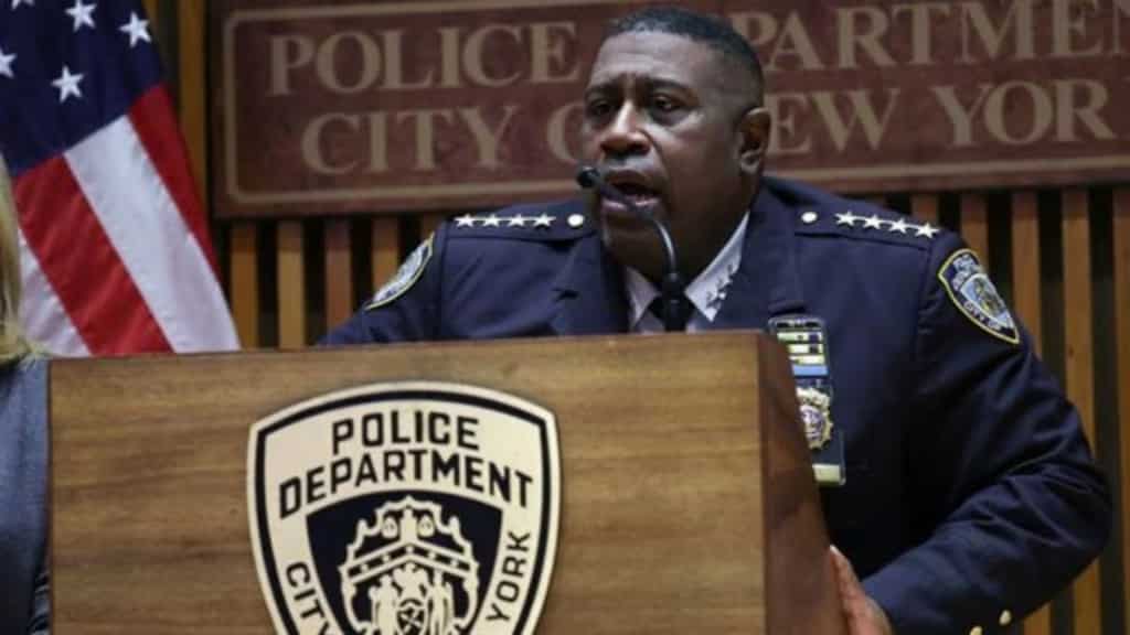 NYPD chief Jeffrey Maddrey resigns amid sexual misconduct allegations