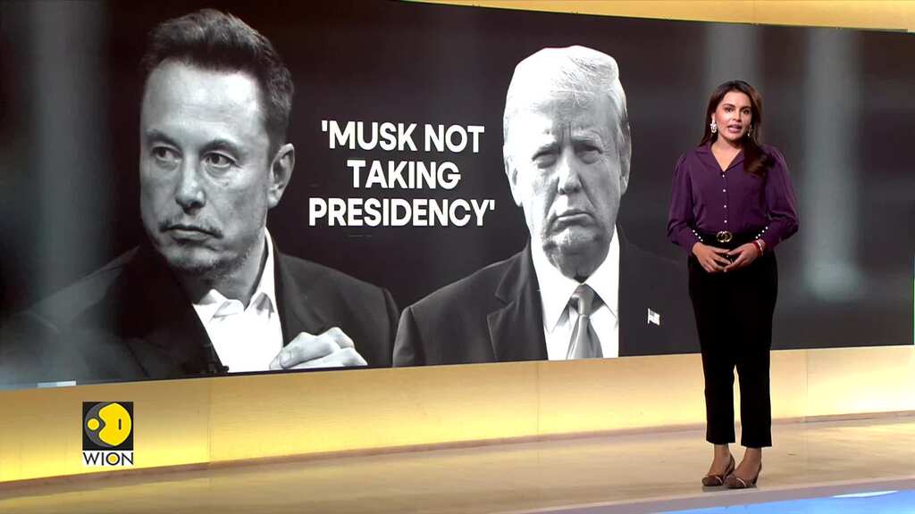 US: Donald Trump Says Talks Of Ceding US Presidency To Elon Musk Are 'Hoax'