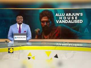 India: Allu Arjun's House Vandalised In Hyderabad; Protesters Shout Slogans, Pelt Stones