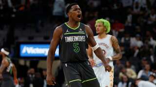 NBA fines Minnesota Timberwolves guard Anthony Edwards $75,000 for outburst