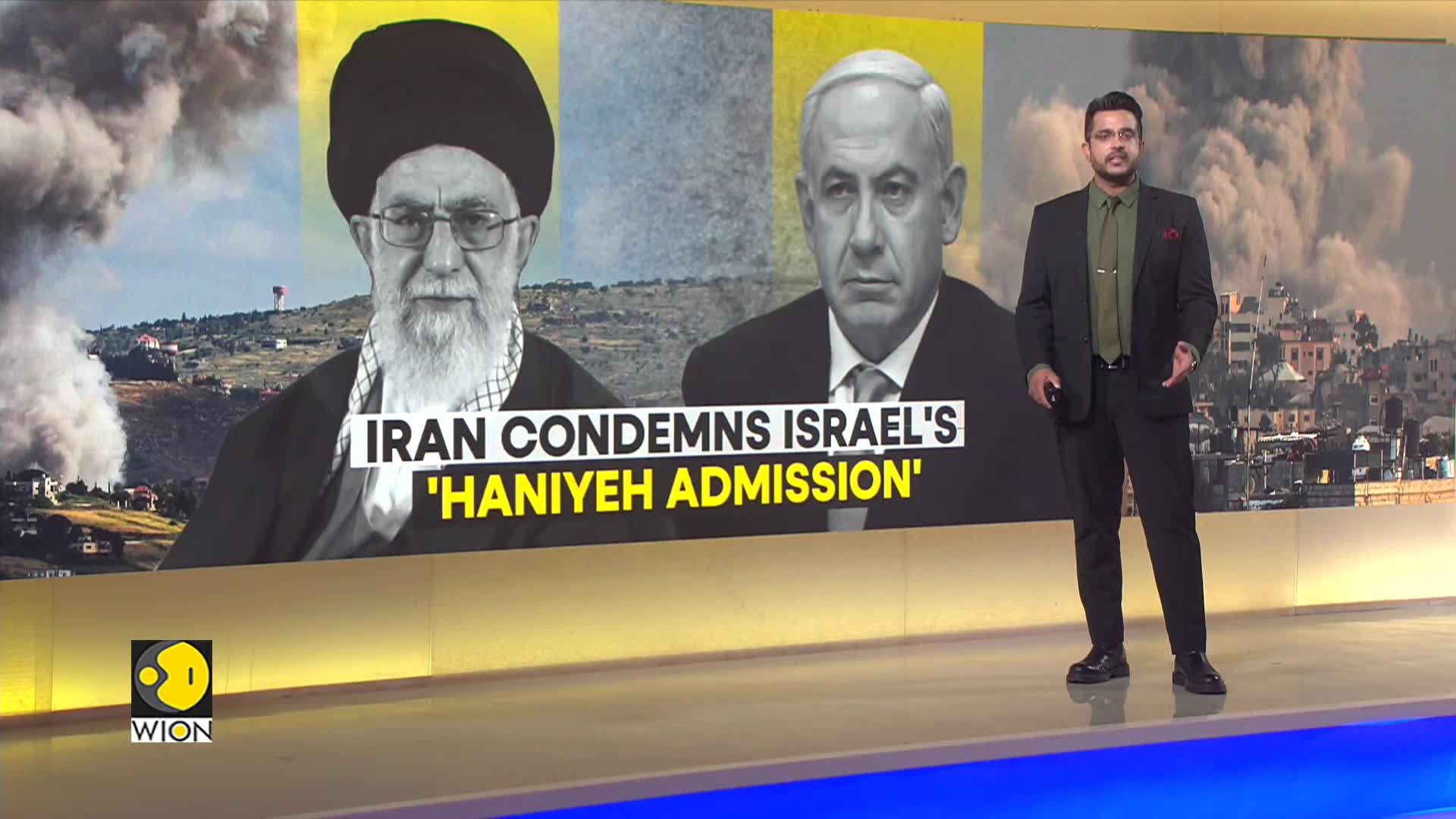 Iran Condemns Israel's Admission Of Hamas's Ex-leader Ismail Haniyeh