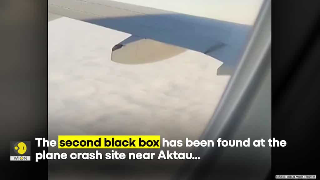 Azerbaijan Airlines Plane Crash: Second black box found at plane crash site - Attack or accident?