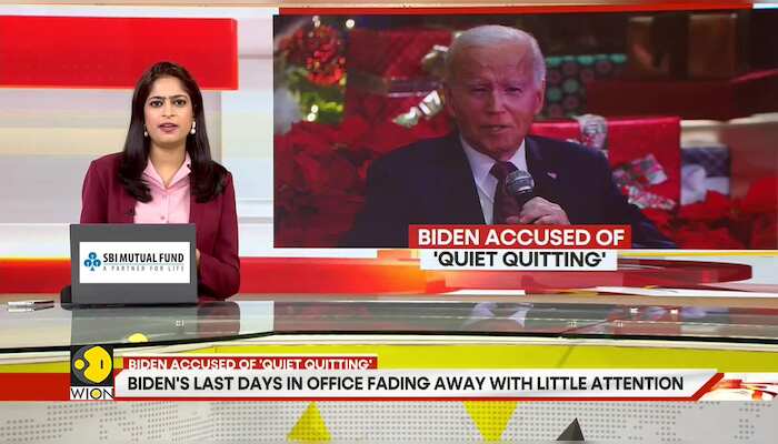 Biden's last days in office are fading away with little attention