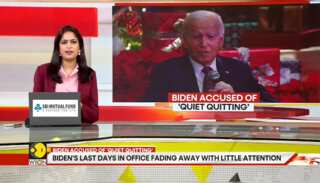 Biden's last days in office are fading away with little attention
