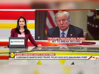 US: Corporate giants woo Trump, pour cash into inaugural fund