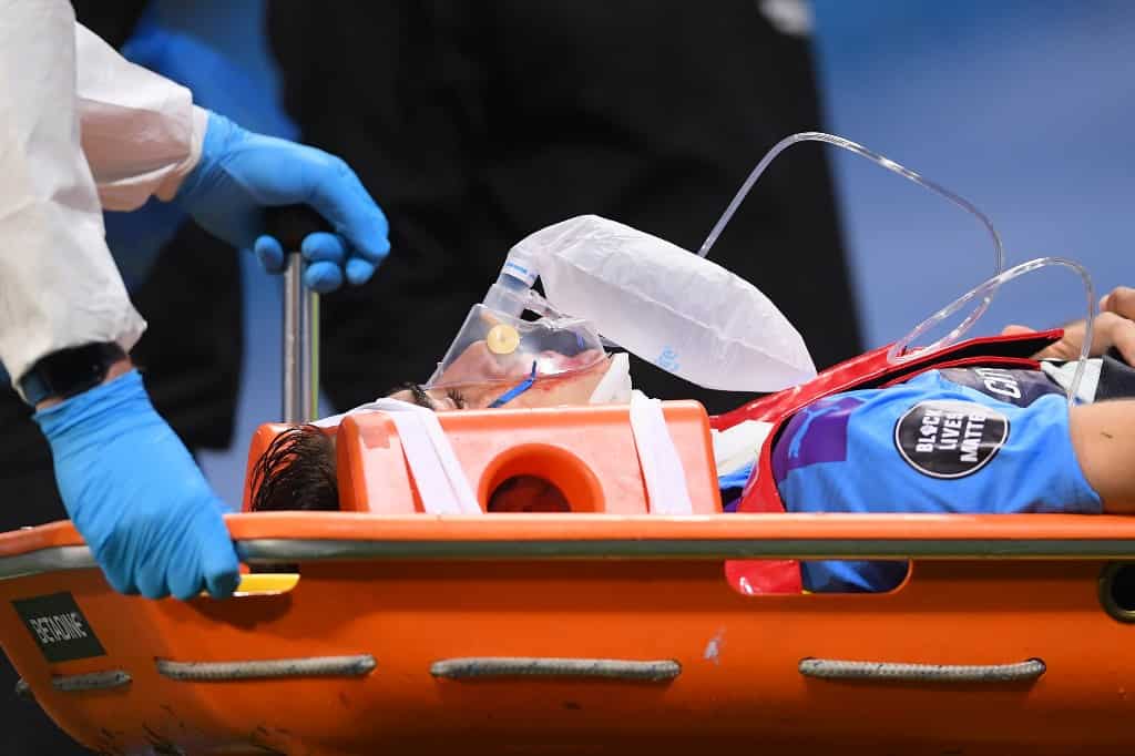 Premier League: Man City provide injury update on Eric Garcia after horrific collision with Ederson