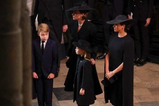 Funeral attendees