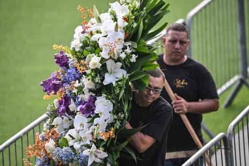Preparations underway for the wake