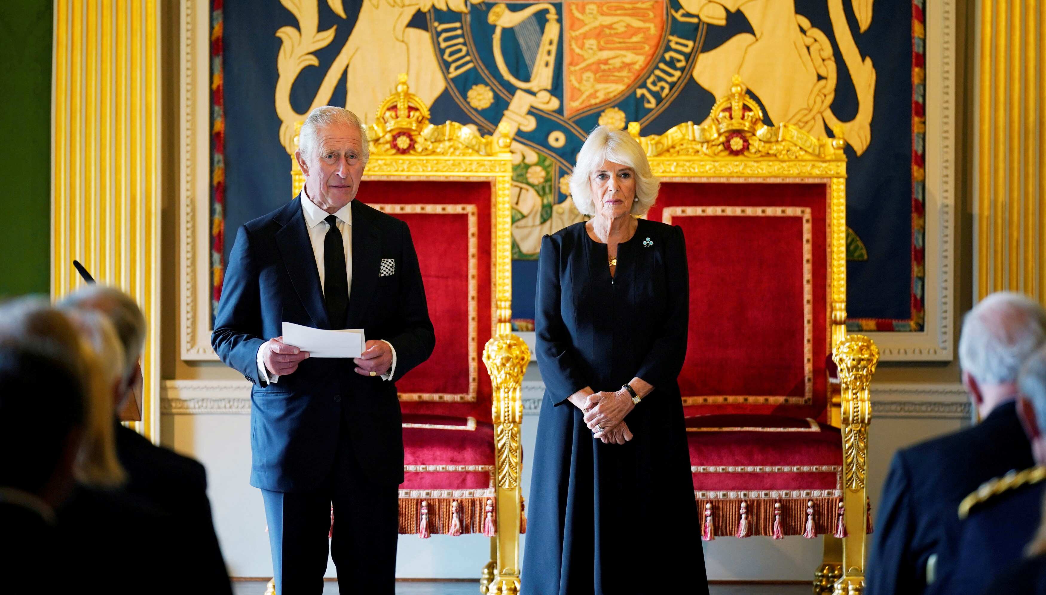 King Charles with Queen consort
