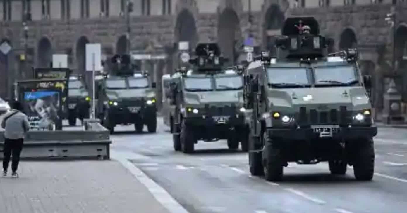 Russian President announced a military operation in Ukraine, with explosions being heard all across the country. Panic hit residents in the capital city Kyiv as people were seen lining up in front of ATMs and gas stations