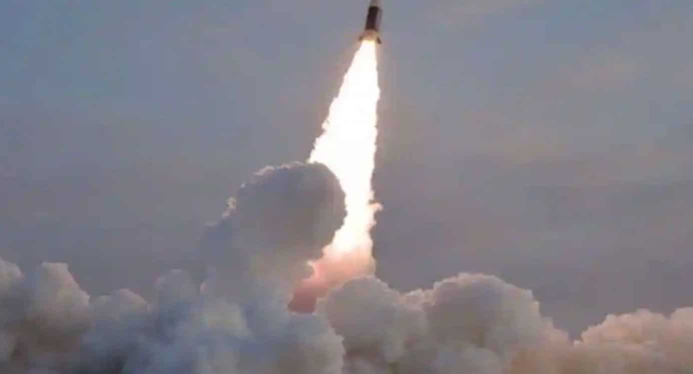 South Korea's military said that North Korea has fired an "unidentified projectile". 