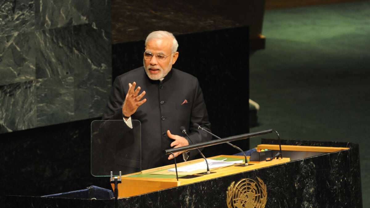 Modi UN speech 2014