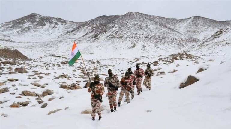 Indo-Tibetan Border Police celebrate Republic Day in Ladakh