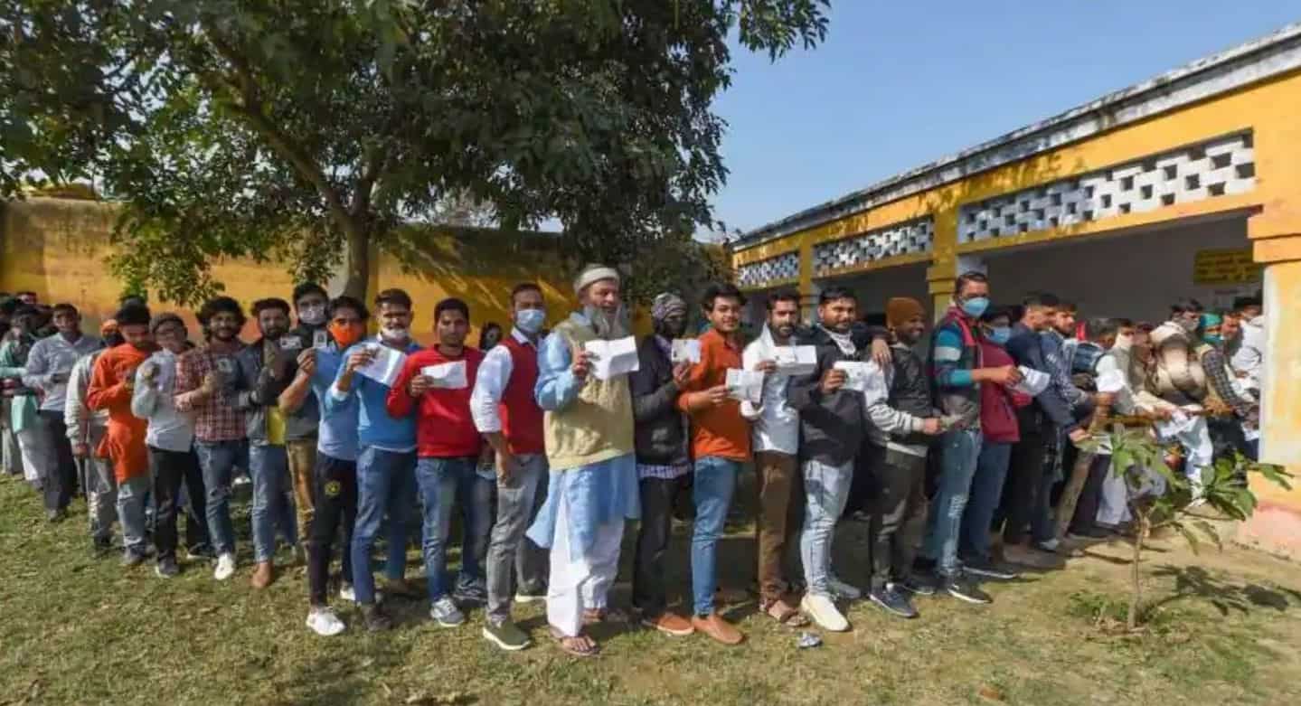 Polling in one of the most populous states, Uttar Pradesh, began on Thursday with people numbering in thousands turning up to cast their vote.