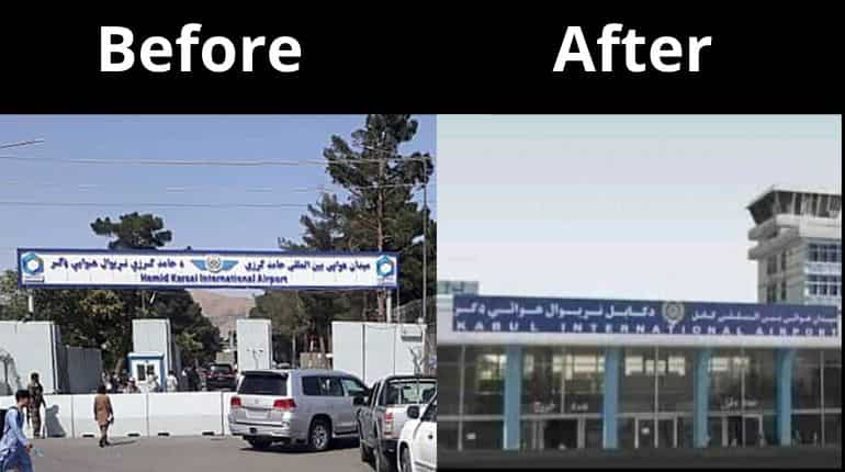 Kabul international airport
