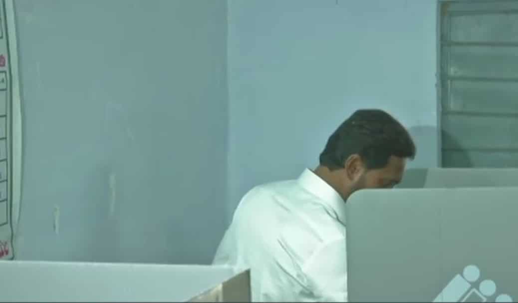 SR Congress Party chief Jagan Mohan Reddy