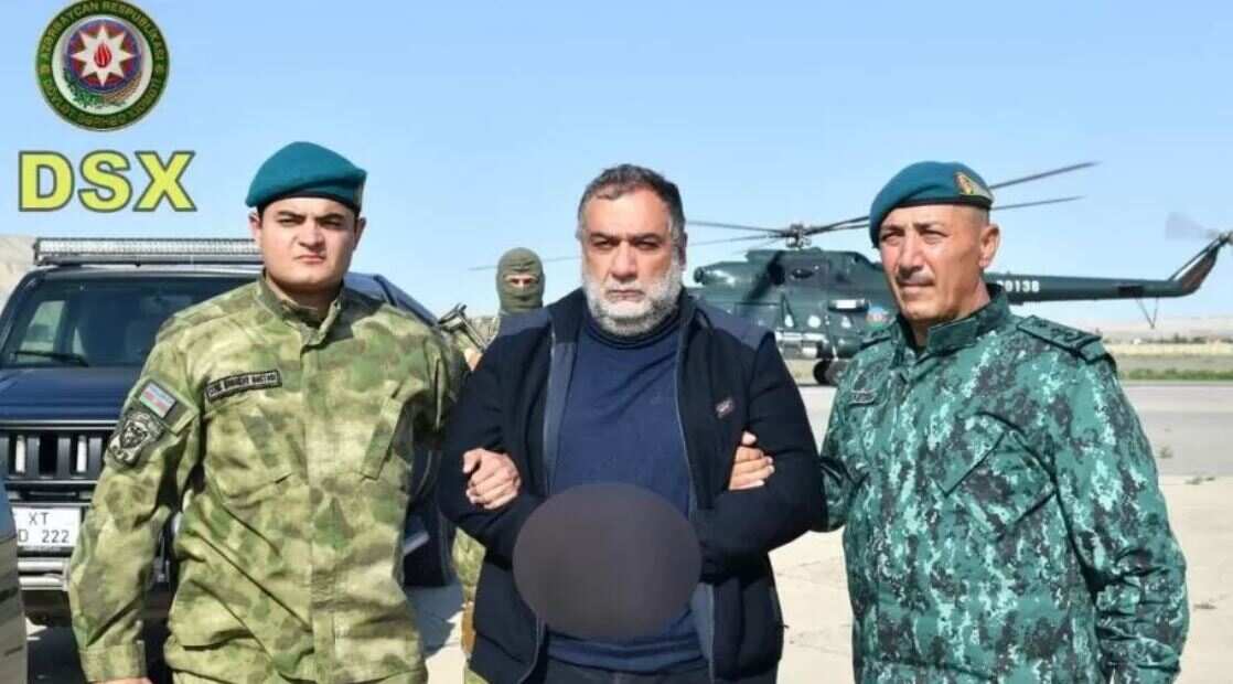 Top Karabakh leader in Azerbaijan