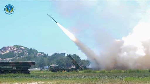 Chinese military excercise