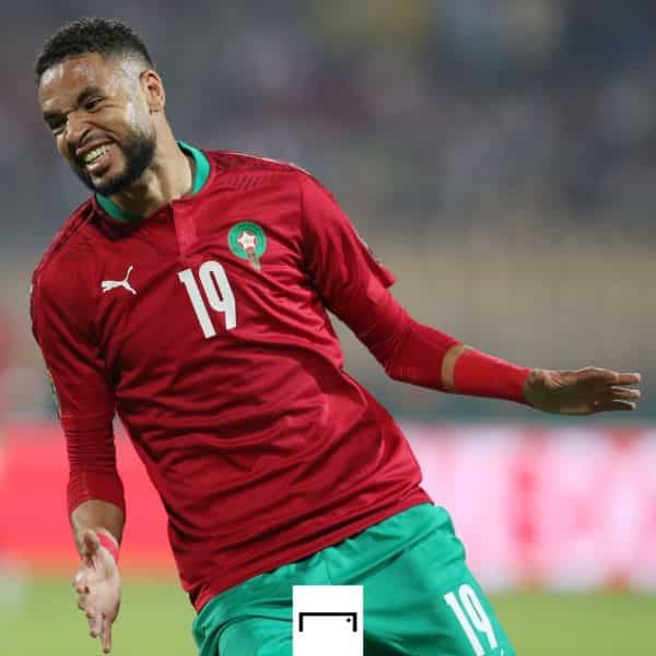 Moroccan player Youssef En-Nesyri 