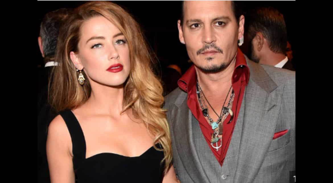 Amber Heard and Johnny Depp