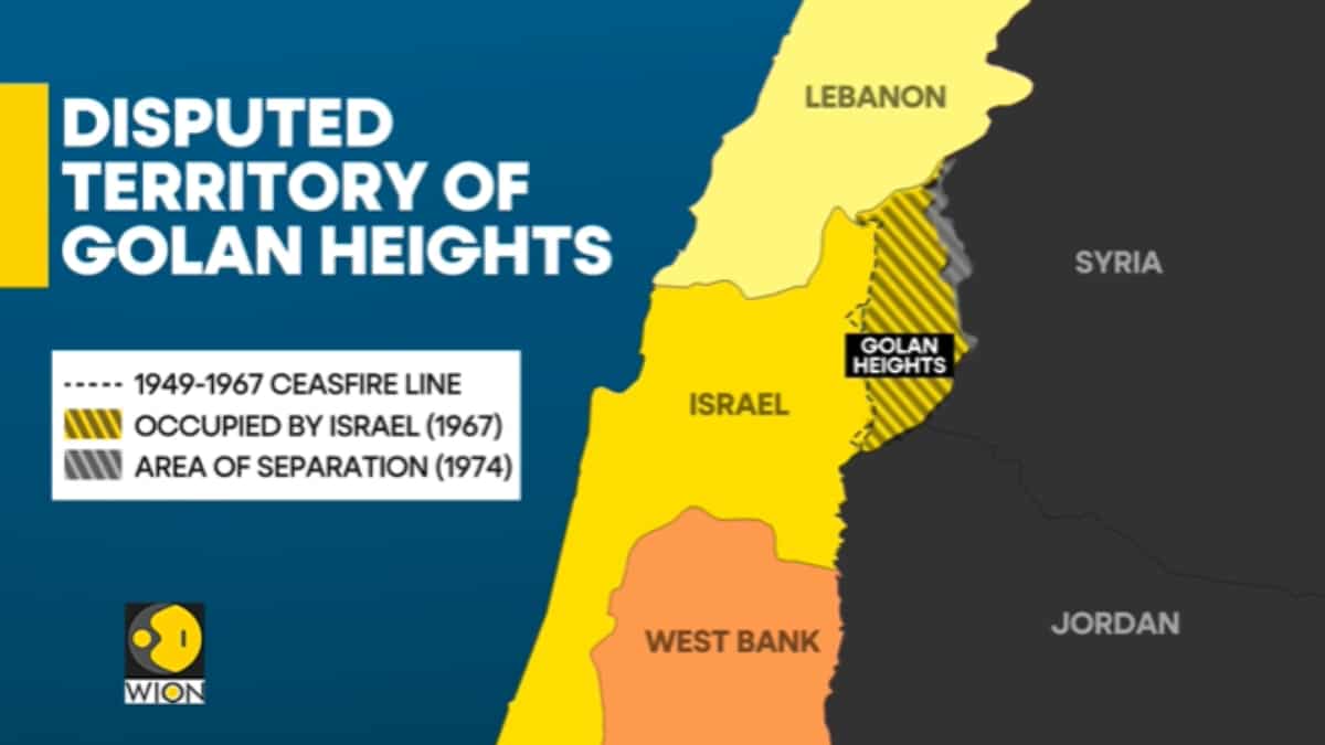 Disputed territory of Golan Heights | WION