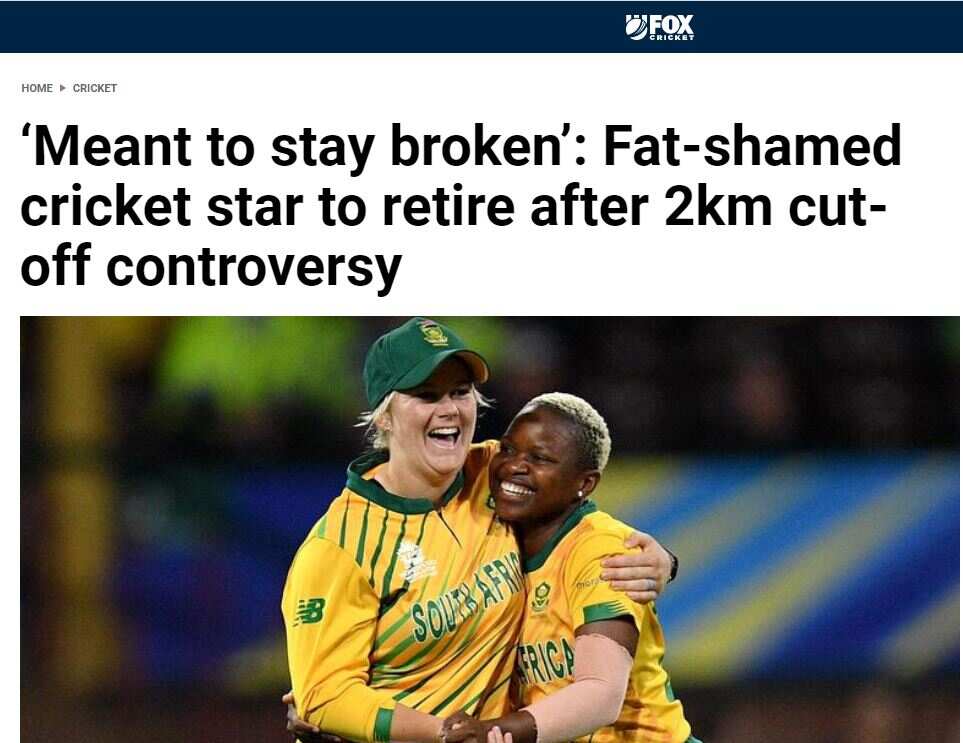 Article about Van Niekerk