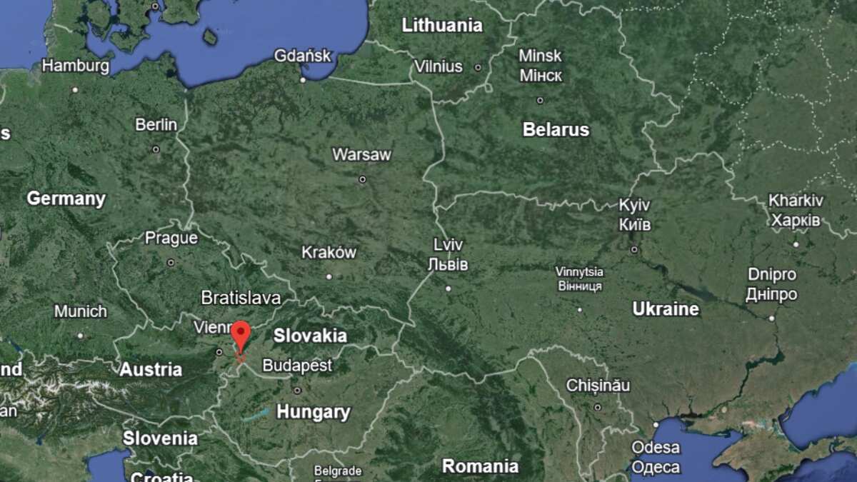 Bratsilava, Slovakia | Google Earth