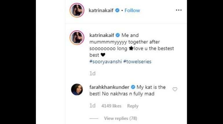 Farah's comment on Katrina's picture