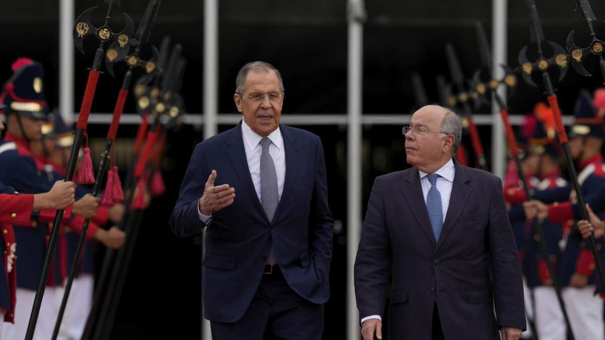 Lavrov in Brazil