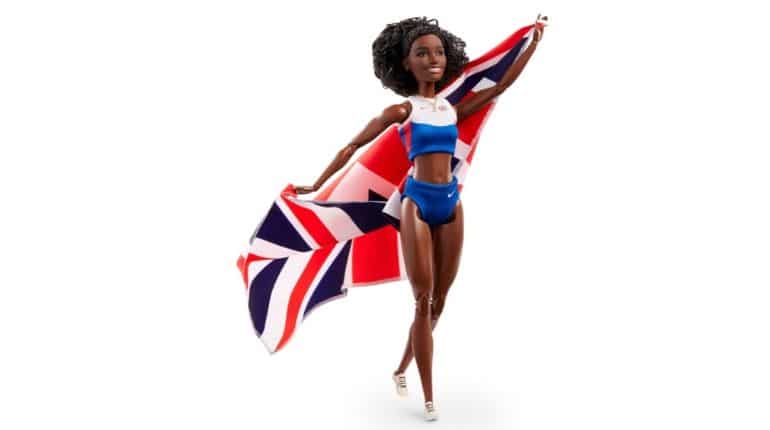 Barbie model of British athlete Dina Asher-Smith
