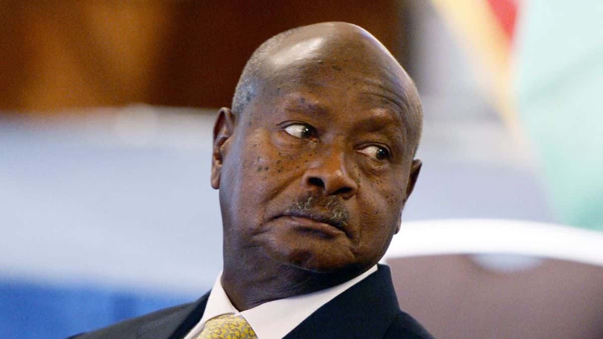 Uganda's President Yoweri Museveni