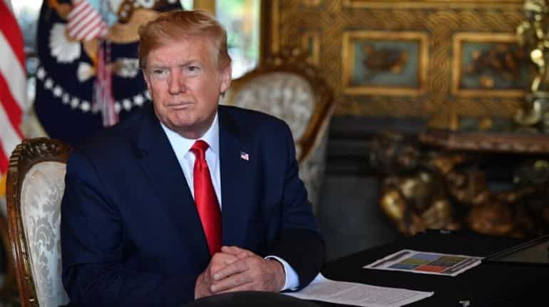 45th US President Donald Trump
