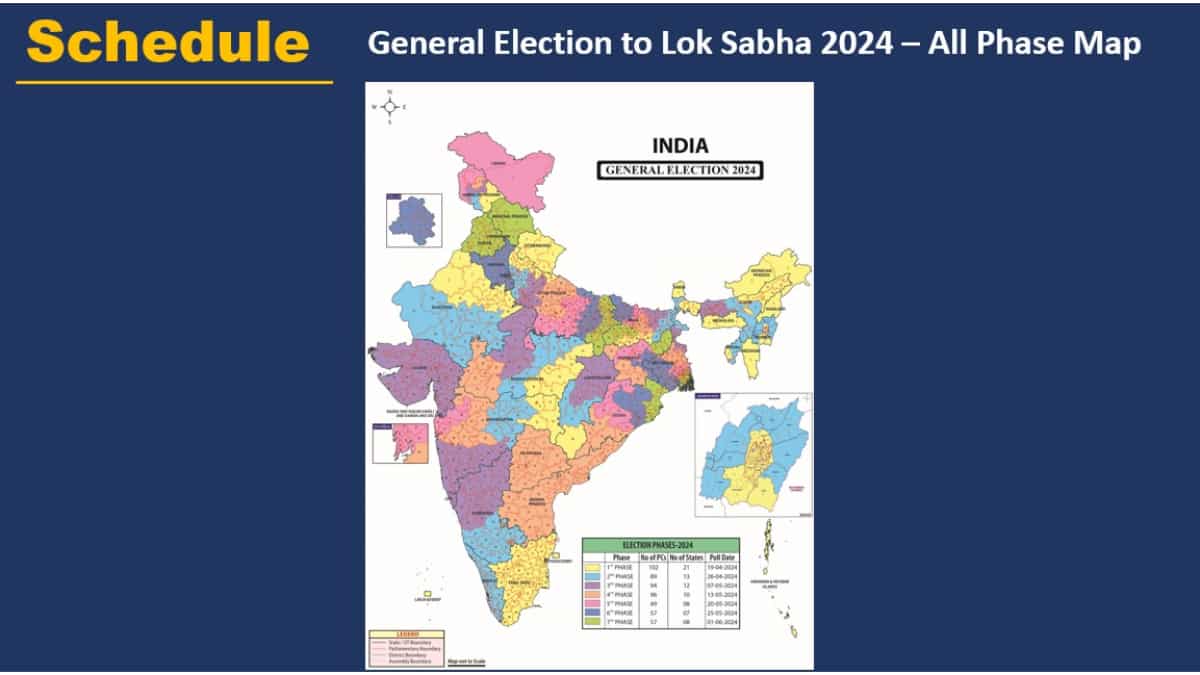 Lok Sabha Election 2024: Voting from April 19 in seven phases: Check ...