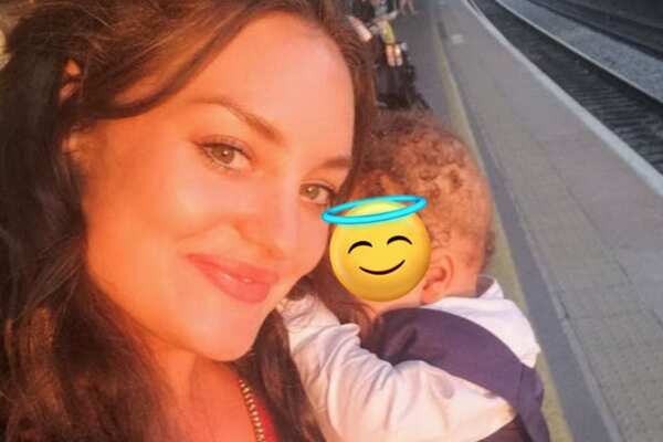 Constance Marten with her child 