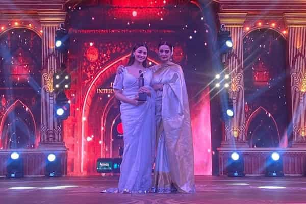 Alia Bhatt and Rekha 