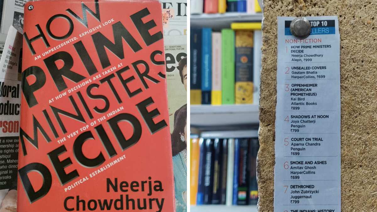 Rewind 2023: Neerja Chowdhury's 'How Prime Ministers Decide' topped the bestseller chart soon after its release 