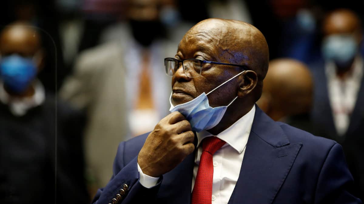 File photo of former South African President Jacob Zuma