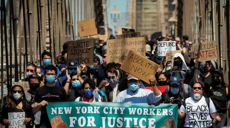 Current and former New York City Mayor