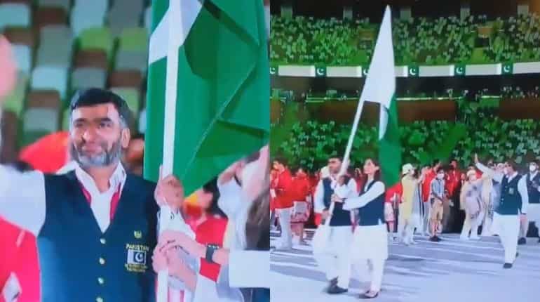 Tokyo Olympics: Pakistan and two other countries make awkward entry in opening ceremony - WATCH