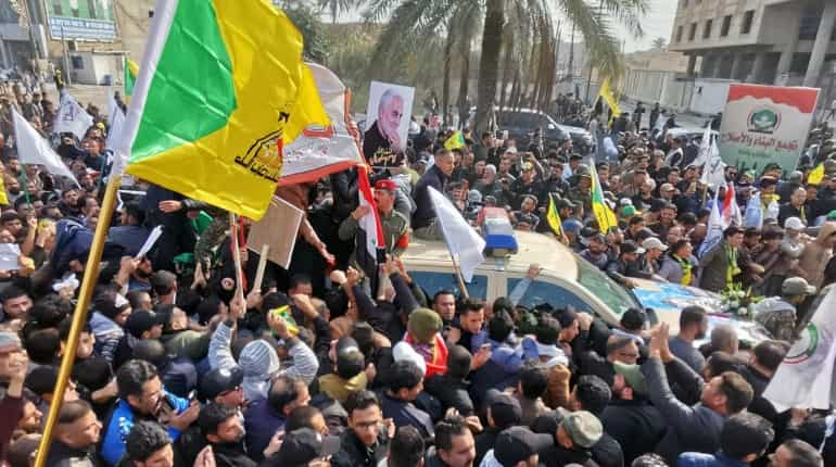 Qasem Soleimani funeral